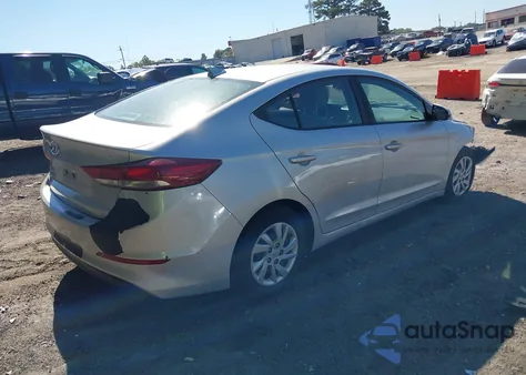 2017 Hyundai Elantra Se из США, поврежденный, VIN 5NPD74LF0HH067314